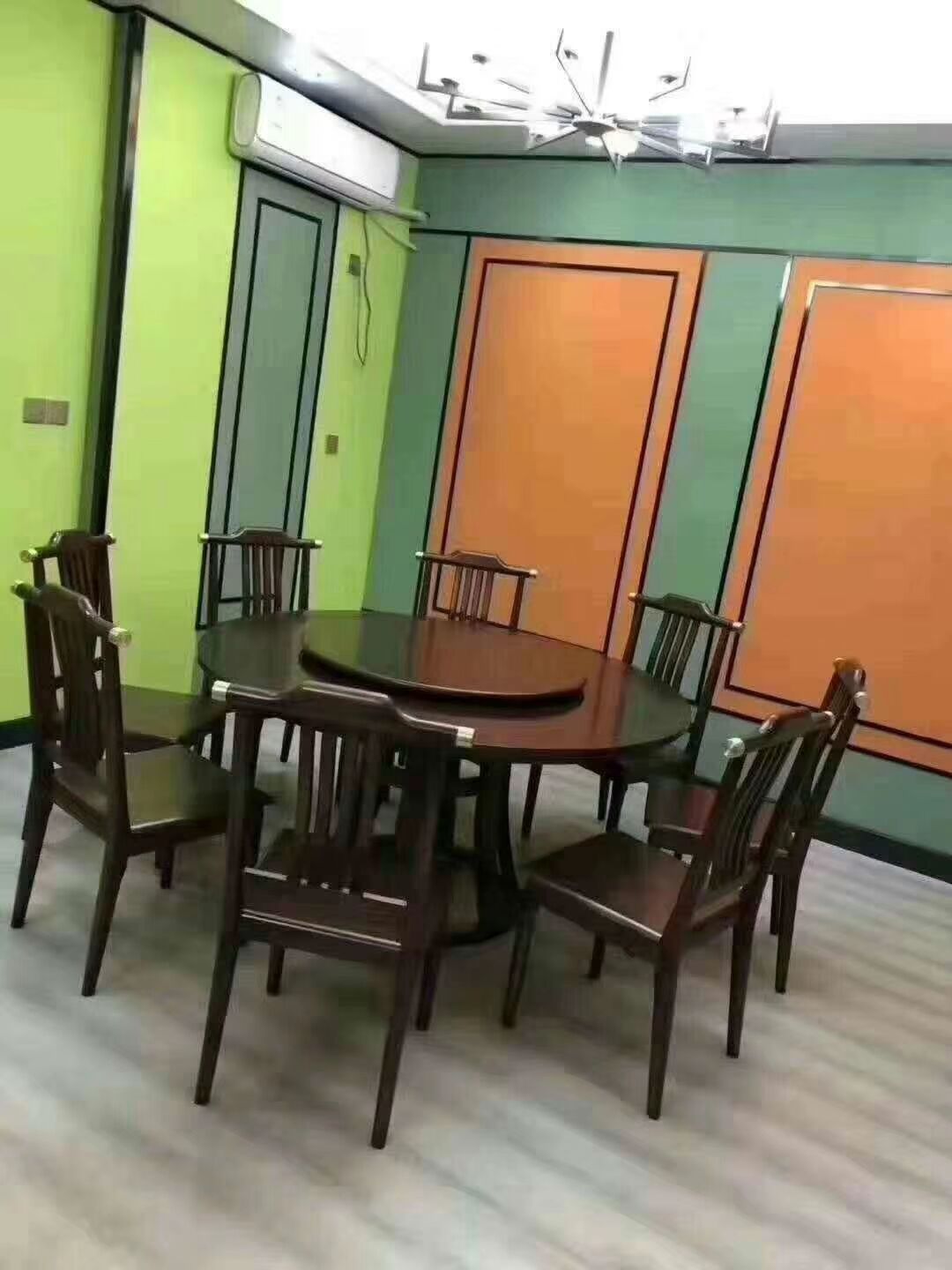 新中式餐桌 黑檀餐桌  实木餐桌厂家